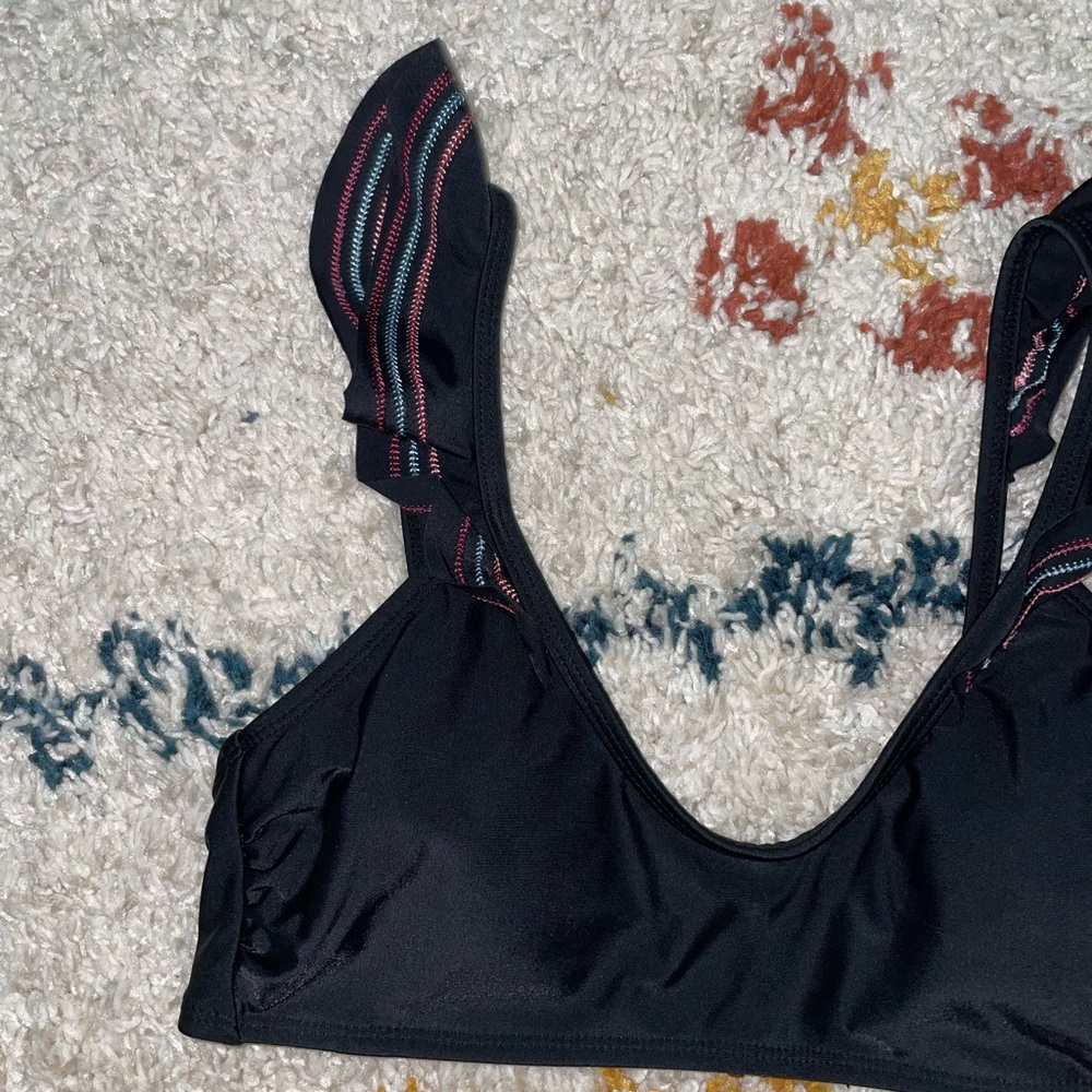 Xhilaration Ruffle Straps Bikini Top